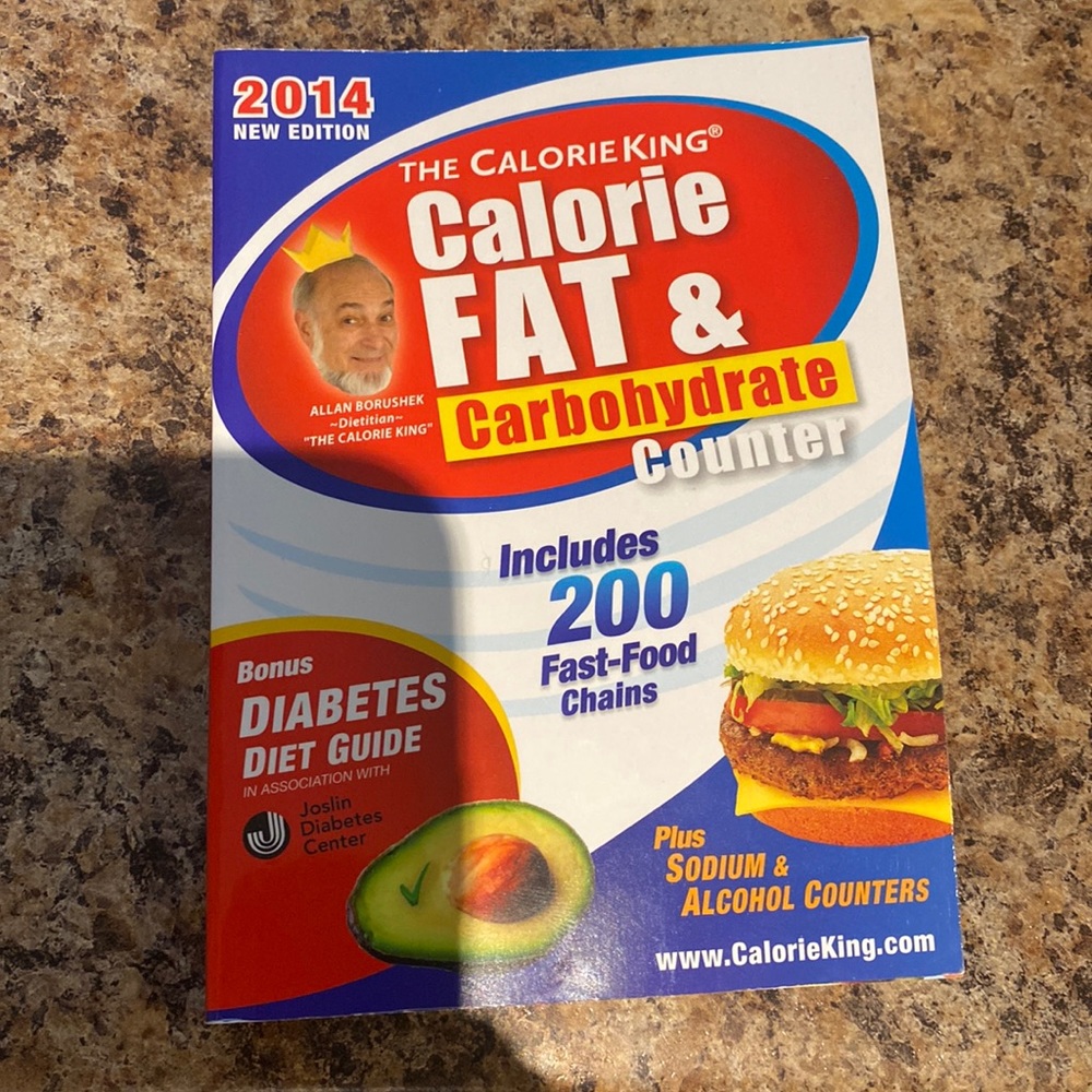 The Calorie King 2014 edition book